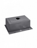 Кухонна мийка Kroner KRP Schwarze - 5843HM PVD (3.0/1.0 мм) | купити | SilverGoose.com.ua.com.ua