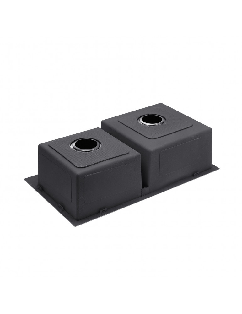 Кухонна мийка Kroner KRP Schwarze - 7843ZHM PVD (3.0/1.0 мм) | купити | SilverGoose.com.ua.com.ua