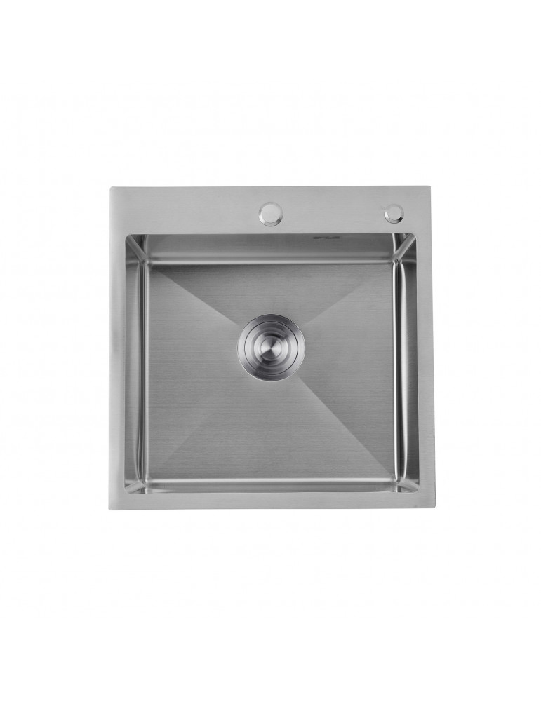 Кухонна мийка Kroner KRP Gebürstet - 5050HM (3.0/1.0 мм) | купити | SilverGoose.com.ua.com.ua