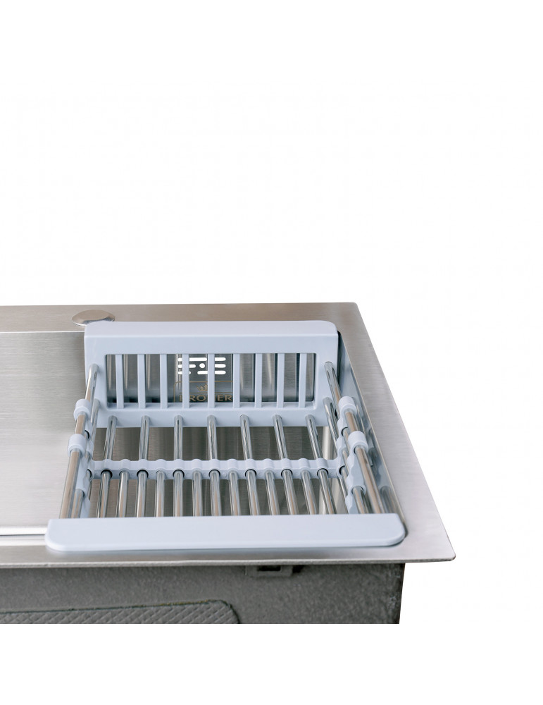 Кухонна мийка Kroner KRP Gebürstet - 5050HM (3.0/1.0 мм) | купити | SilverGoose.com.ua.com.ua