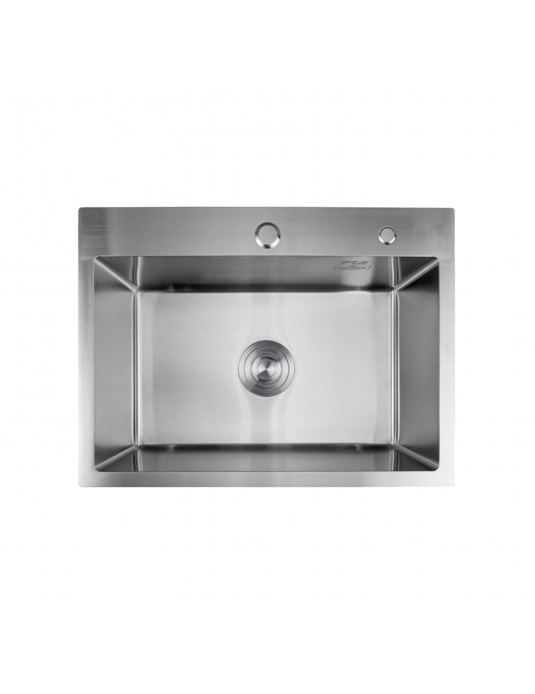 Кухонна мийка Kroner KRP Gebürstet - 5843HM (3.0/1.0 мм) | купити | SilverGoose.com.ua.com.ua