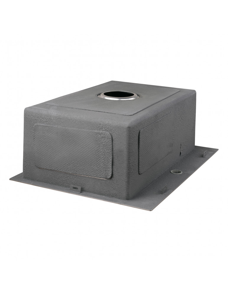 Кухонна мийка Kroner KRP Gebürstet - 5843HM (3.0/1.0 мм) | купити | SilverGoose.com.ua.com.ua