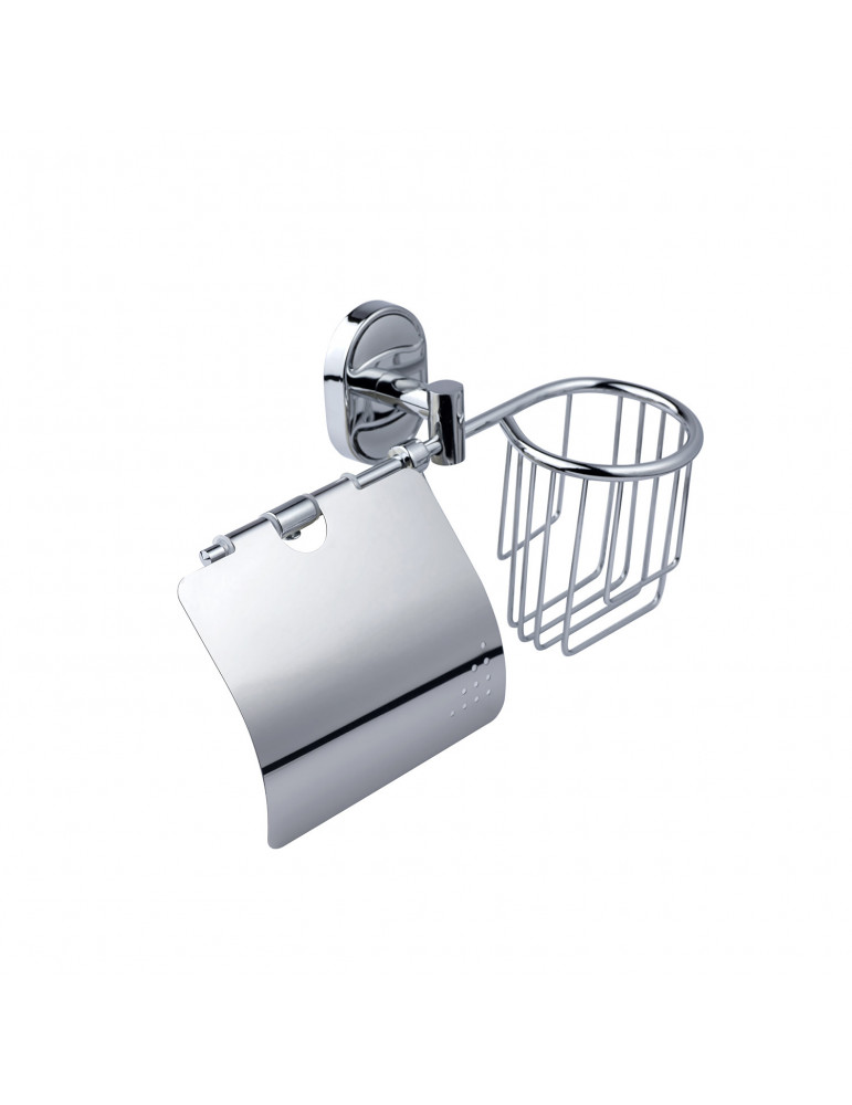 Тримач для туалетного паперу та освіжувача повітря Kroner KRM Elbe - ACC2903-1 | купити | SilverGoose.com.ua.com.ua