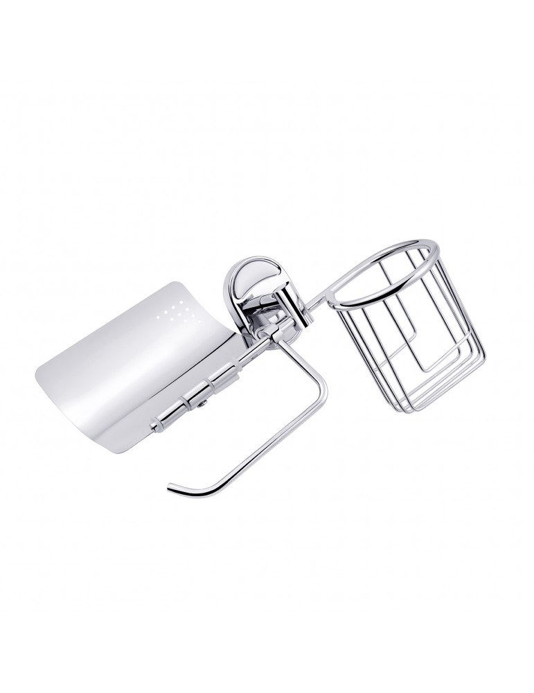 Тримач для туалетного паперу та освіжувача повітря Kroner KRM Elbe - ACC2903-1 | купити | SilverGoose.com.ua.com.ua