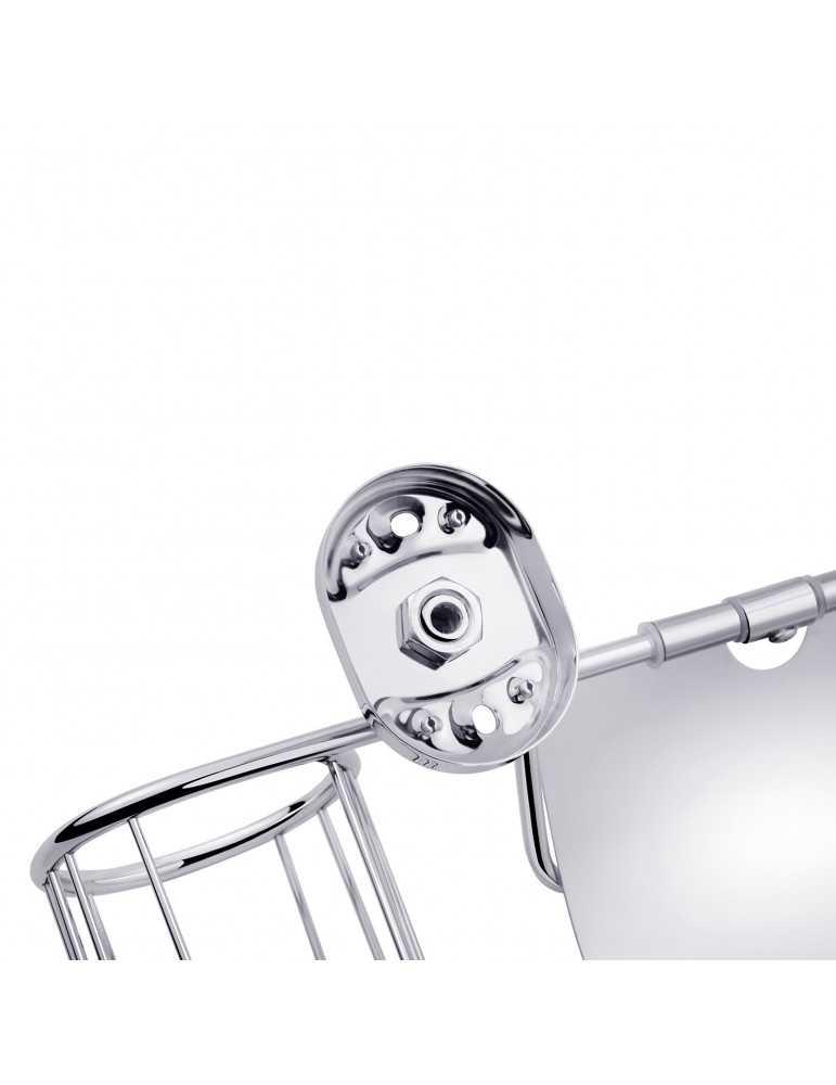 Тримач для туалетного паперу та освіжувача повітря Kroner KRM Elbe - ACC2903-1 | купити | SilverGoose.com.ua.com.ua