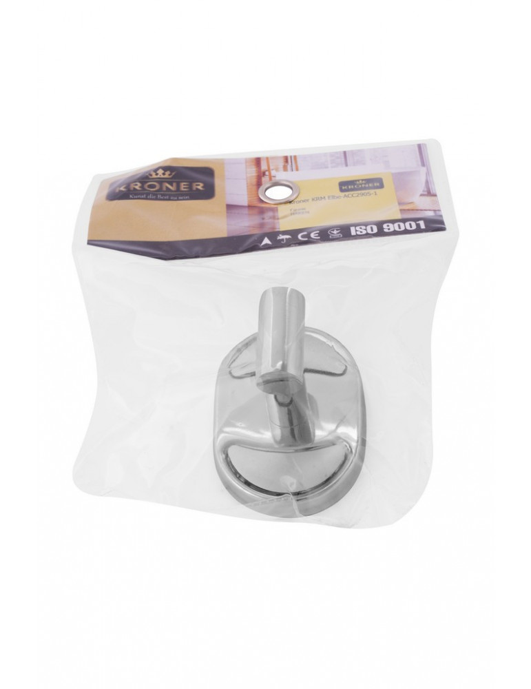 Гачок для ванної кімнати Kroner KRM Elbe - ACC2905-1 | купити | SilverGoose.com.ua.com.ua