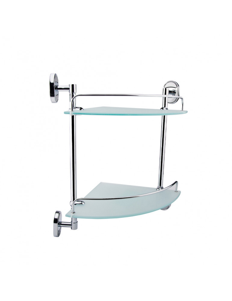 Полиця для ванної кімнати кутова Kroner KRM Elbe - ACG2907-2 | купити | SilverGoose.com.ua.com.ua