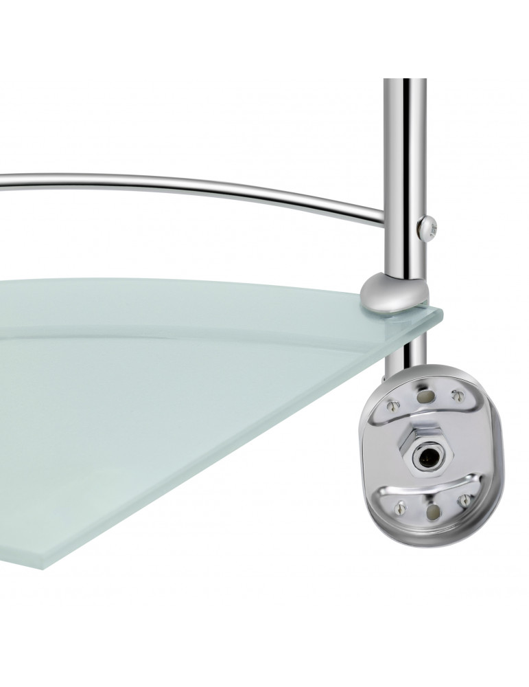 Полиця для ванної кімнати кутова Kroner KRM Elbe - ACG2907-2 | купити | SilverGoose.com.ua.com.ua