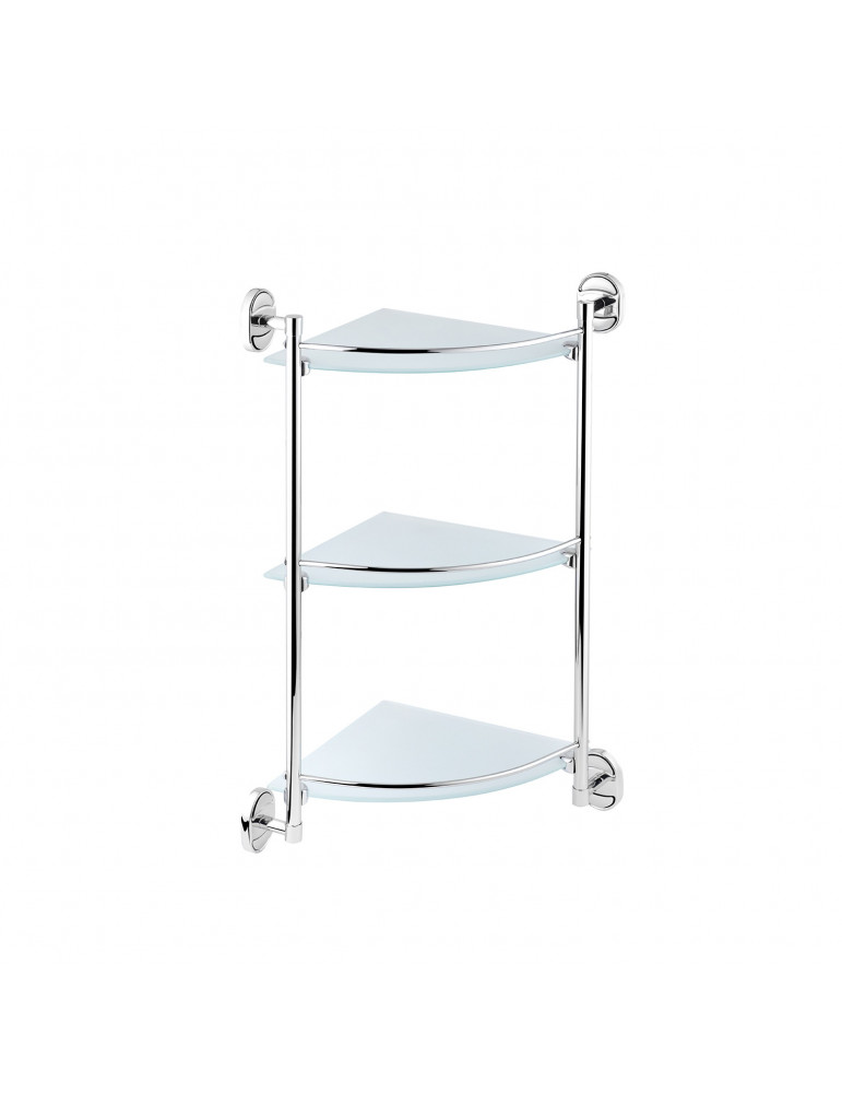 Полиця для ванної кімнати кутова Kroner KRM Elbe - ACG2907-3 | купити | SilverGoose.com.ua.com.ua