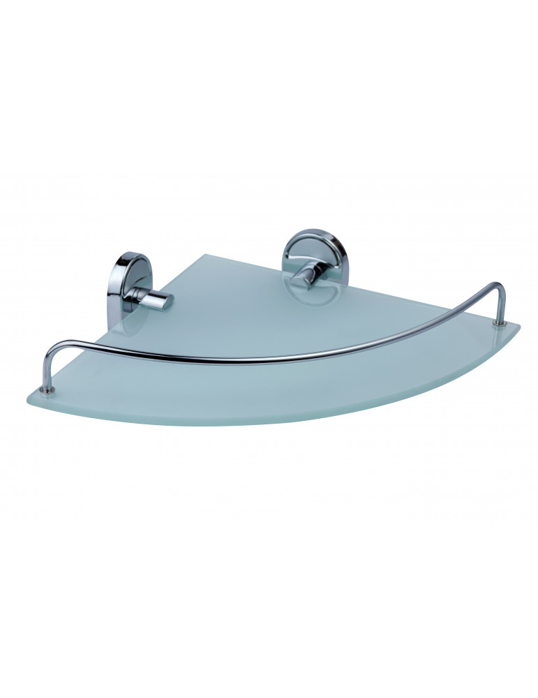 Полиця для ванної кімнати кутова Kroner KRM Elbe - ACG2921-1 | купити | SilverGoose.com.ua.com.ua