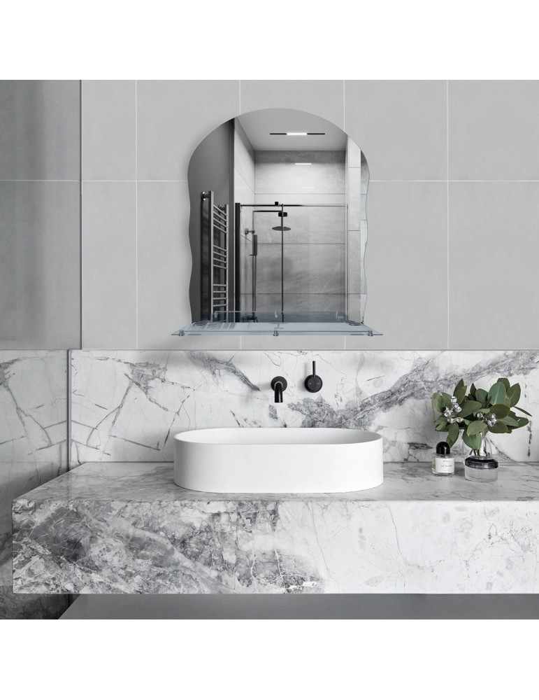 Дзеркало Kroner KRM Belantis - ACS702 з полицею | купити | SilverGoose.com.ua.com.ua