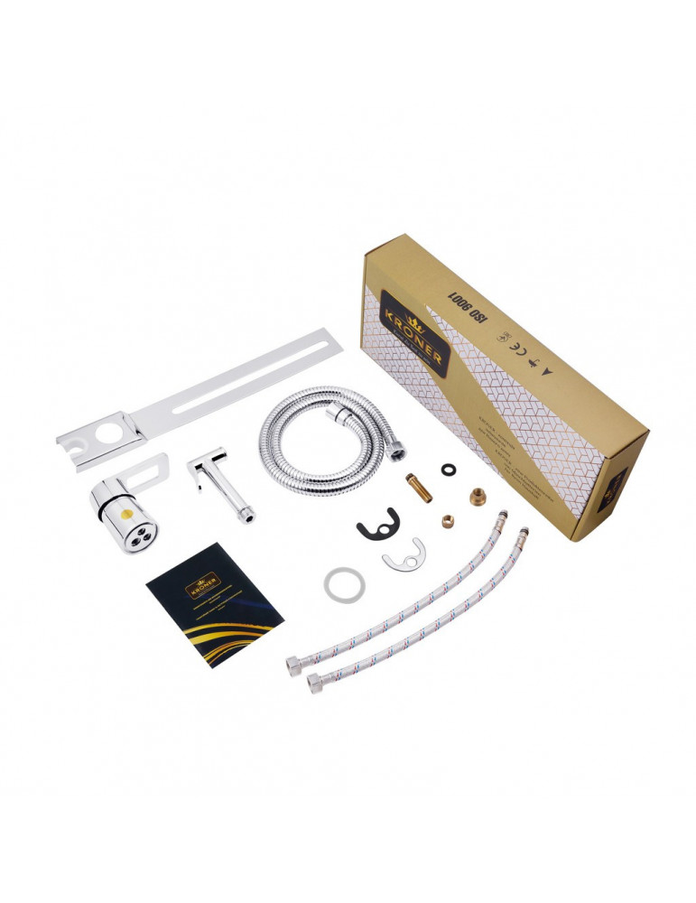 Змішувач-приставка для біде Kroner KRM Zenda - C025 | купити | SilverGoose.com.ua.com.ua