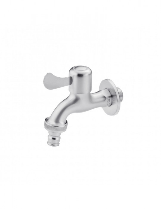 Кран для поливу Kroner KRP Edelstahl Klassisch - ESG099 1/2'' ЗР | купити | SilverGoose.com.ua.com.ua