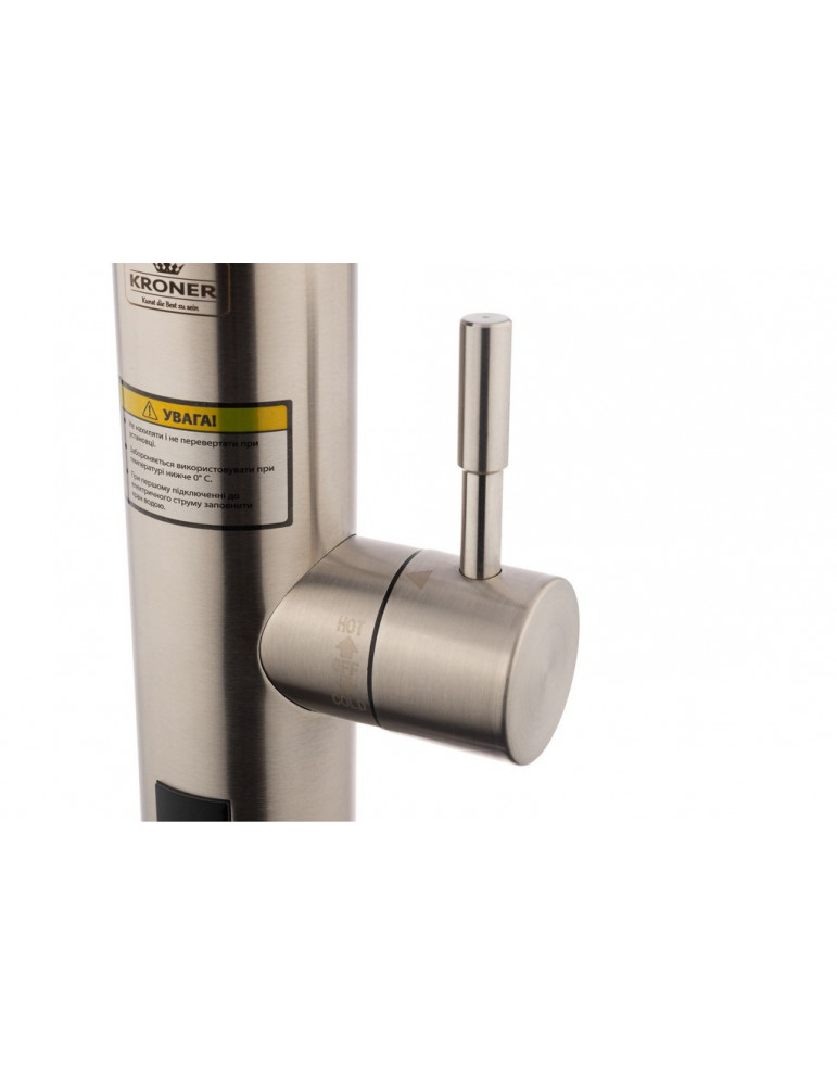 Проточний водонагрівач Kroner KRP Volt - ESG089 з дисплеєм | купити | SilverGoose.com.ua.com.ua
