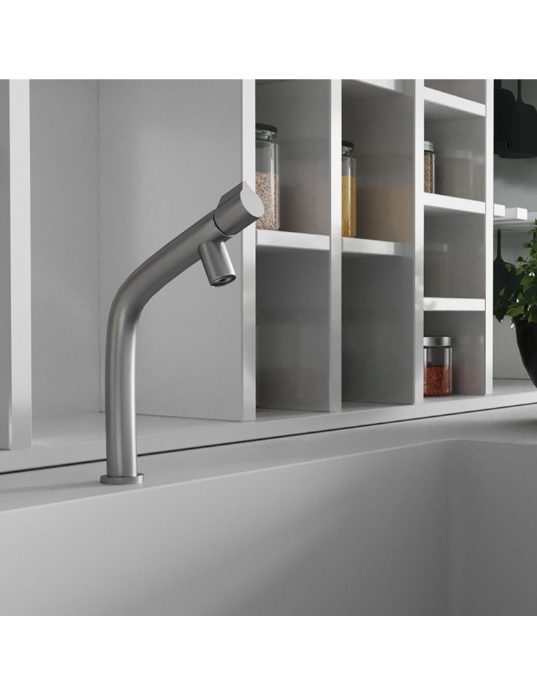 Кран на одну воду Kroner KRP Edelstahl Klassisch - ESG097 | купити | SilverGoose.com.ua.com.ua