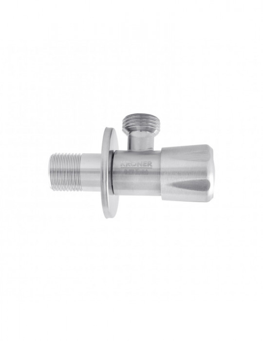 Кран приладовий Kroner KRP Edelstahl Klassisch - ESG101 1/2"х1/2" ЗЗ | купити | SilverGoose.com.ua.com.ua