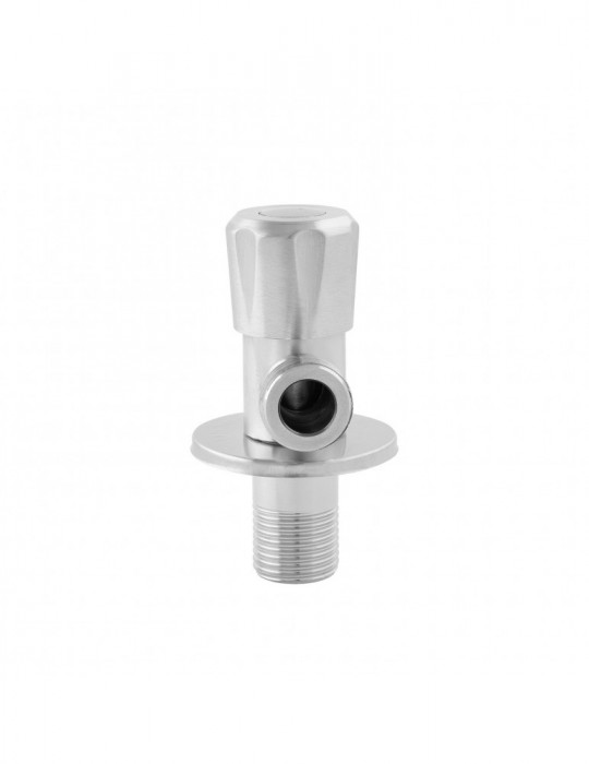 Кран приладовий Kroner KRP Edelstahl Klassisch - ESG101 1/2"х1/2" ЗЗ | купити | SilverGoose.com.ua.com.ua