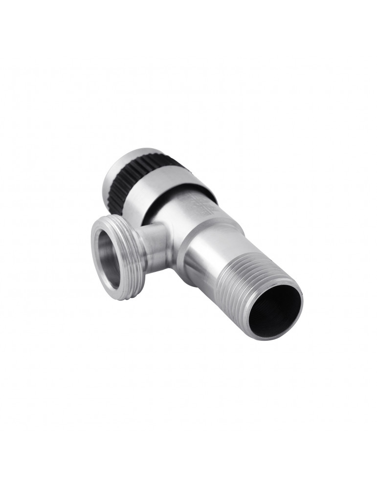 Кран приладовий Kroner KRP Edelstahl Klassisch - ESG102 1/2"х3/4" ЗЗ | купити | SilverGoose.com.ua.com.ua