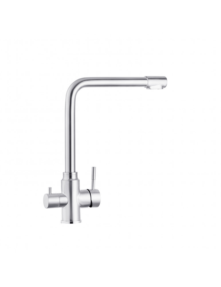 Змішувач для кухні з підключенням до фільтра Kroner KRP Edelstahl Klassisch - ESG038 | купити | SilverGoose.com.ua.com.ua