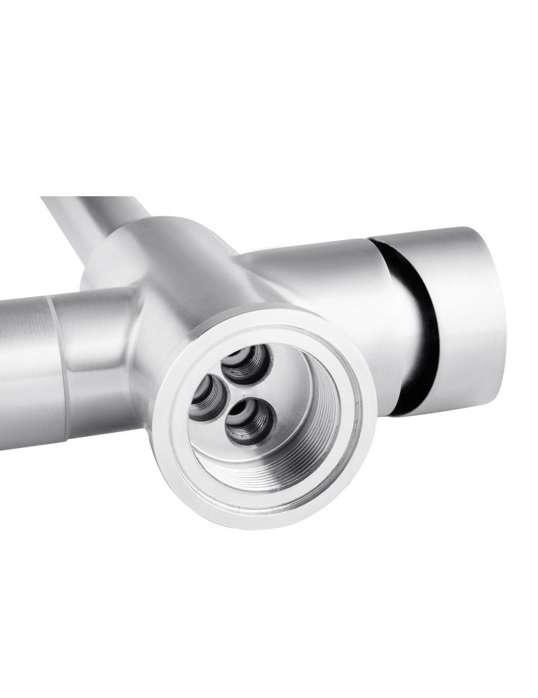 Змішувач для кухні з підключенням до фільтра Kroner KRP Edelstahl Klassisch - ESG038 | купити | SilverGoose.com.ua.com.ua