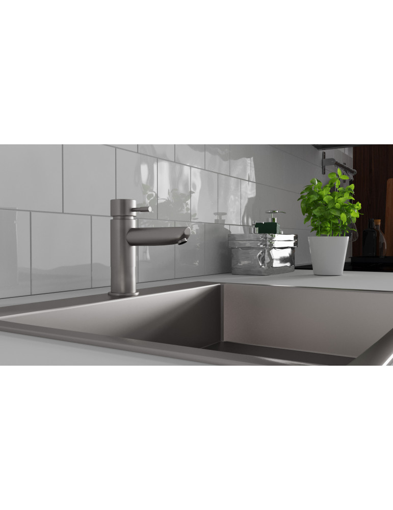 Змішувач для раковини Kroner KRP Edelstahl Klassisch - ESG010 | купити | SilverGoose.com.ua.com.ua