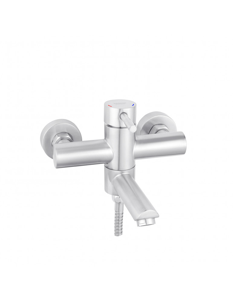 Змішувач для ванни Kroner KRP Edelstahl Klassisch - ESG060 | купити | SilverGoose.com.ua.com.ua