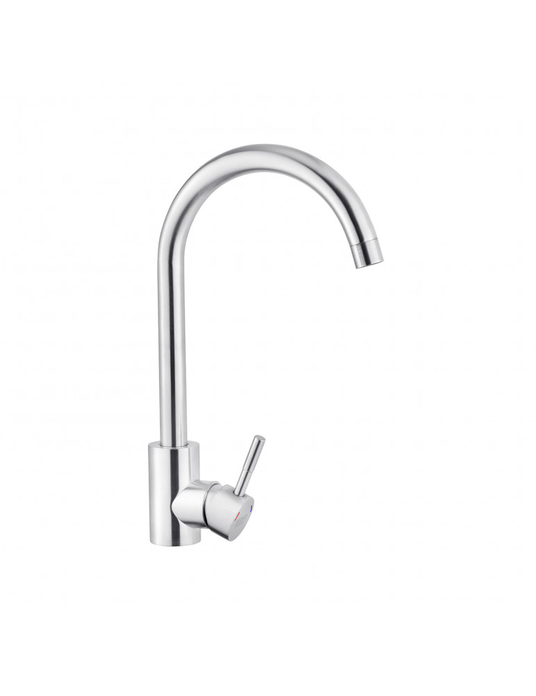 Змішувач для кухні Kroner KRP Edelstahl Klassisch - ESG035 | купити | SilverGoose.com.ua.com.ua