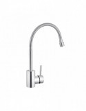 Змішувач для кухні з гнучким виливом Kroner KRP Edelstahl Klassisch - ESG035-1 | купити | SilverGoose.com.ua.com.ua