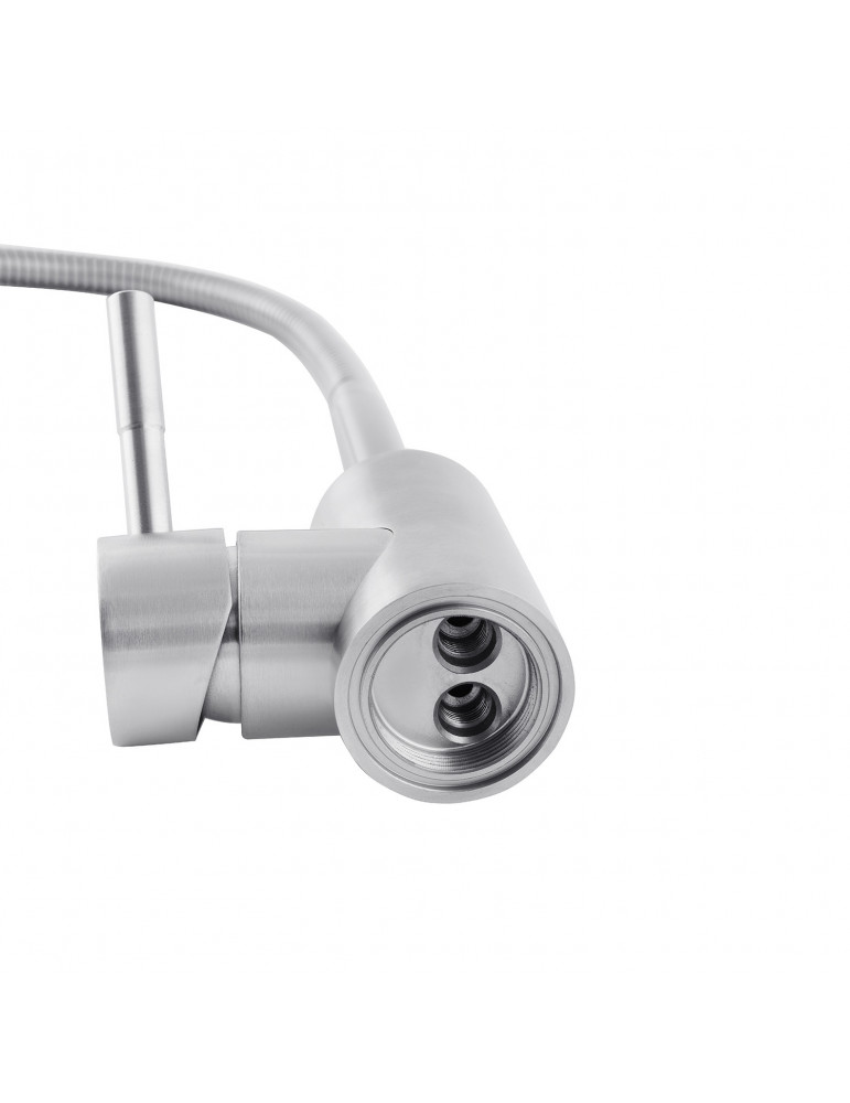 Змішувач для кухні з гнучким виливом Kroner KRP Edelstahl Klassisch - ESG035-1 | купити | SilverGoose.com.ua.com.ua