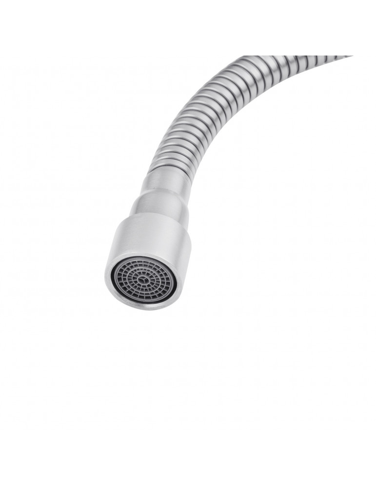 Змішувач для кухні з гнучким виливом Kroner KRP Edelstahl Klassisch - ESG035-1 | купити | SilverGoose.com.ua.com.ua