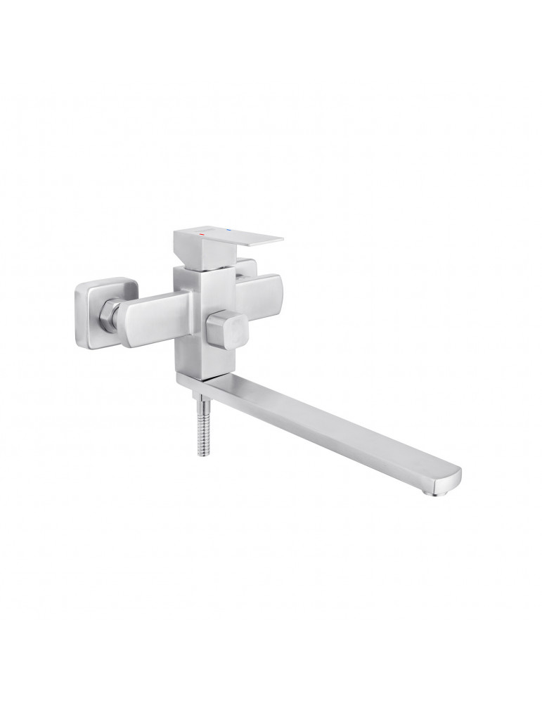 Змішувач для ванни Kroner KRP Edelstahl Kubus - ESG070 | купити | SilverGoose.com.ua.com.ua