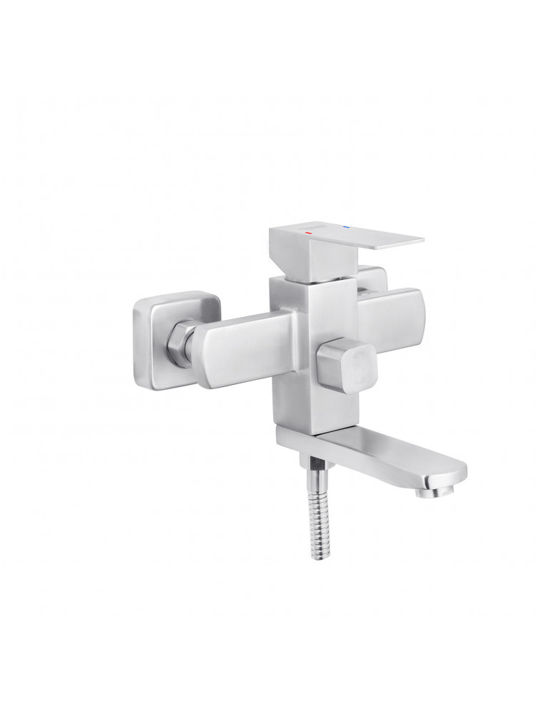 Змішувач для ванни Kroner KRP Edelstahl Kubus - ESG060 | купити | SilverGoose.com.ua.com.ua
