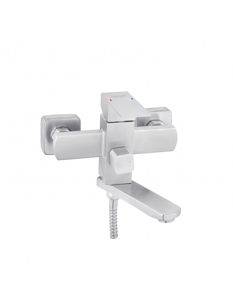 Змішувач для ванни Kroner KRP Edelstahl Kubus - ESG060 | купити | SilverGoose.com.ua.com.ua