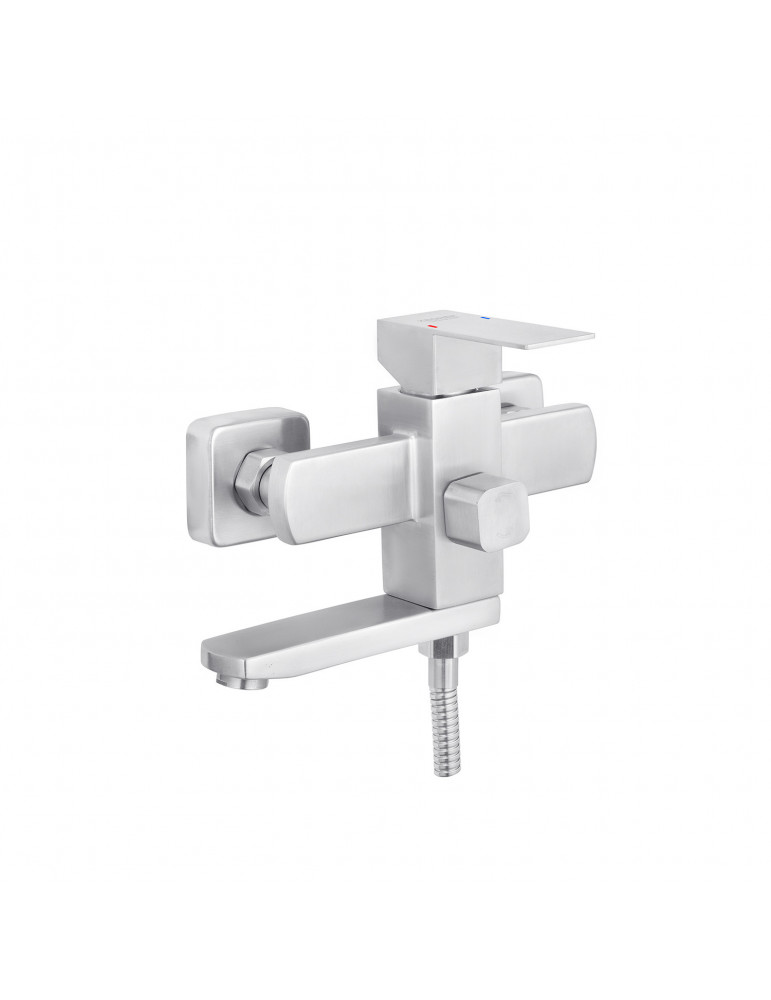 Змішувач для ванни Kroner KRP Edelstahl Kubus - ESG060 | купити | SilverGoose.com.ua.com.ua