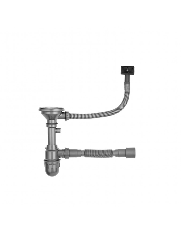 Сифон для кухонної мийки Kroner KRP Siphon - 011 3 1/2"х50/40 мм | купити | SilverGoose.com.ua.com.ua