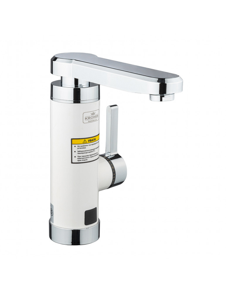 Проточний водонагрівач Kroner KRM Volt - CW189 з дисплеєм | купити | SilverGoose.com.ua.com.ua