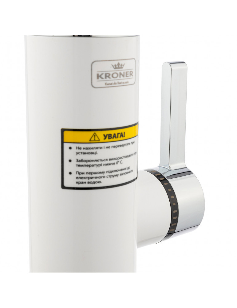 Проточний водонагрівач Kroner KRM Volt - CW189 з дисплеєм | купити | SilverGoose.com.ua.com.ua