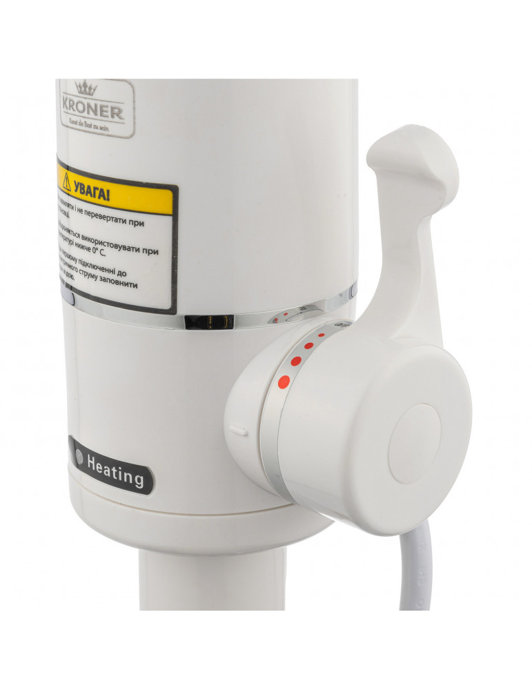 Проточний водонагрівач Kroner KRM Volt - CW190FA | купити | SilverGoose.com.ua.com.ua