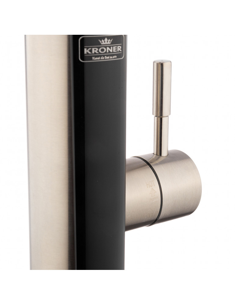 Проточний водонагрівач Kroner KRP Volt - ESG087RSS з дисплеєм | купити | SilverGoose.com.ua.com.ua