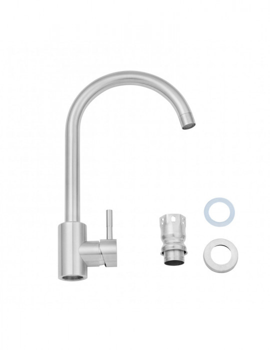 Змішувач для кухні Agua Acero - INOX035 | купити | SilverGoose.com.ua.com.ua