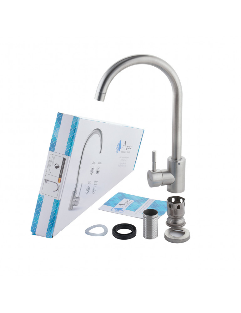 Змішувач для кухні Agua Acero - INOX035 | купити | SilverGoose.com.ua.com.ua