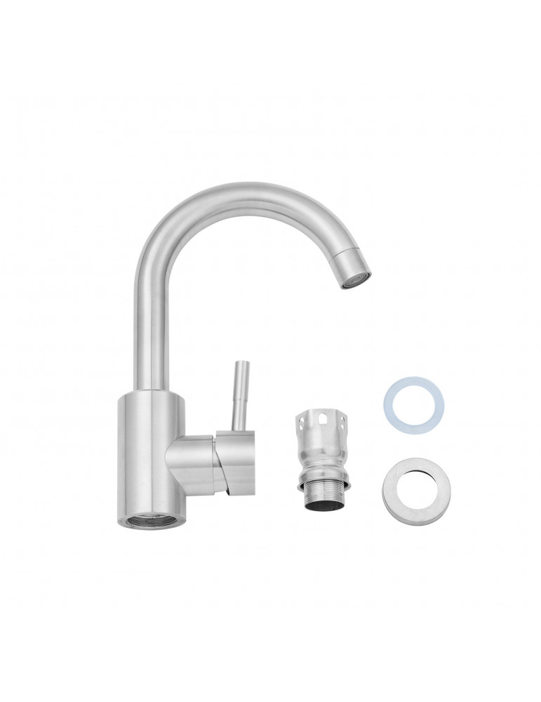 Змішувач для раковини Agua Acero - INOX011 | купити | SilverGoose.com.ua.com.ua