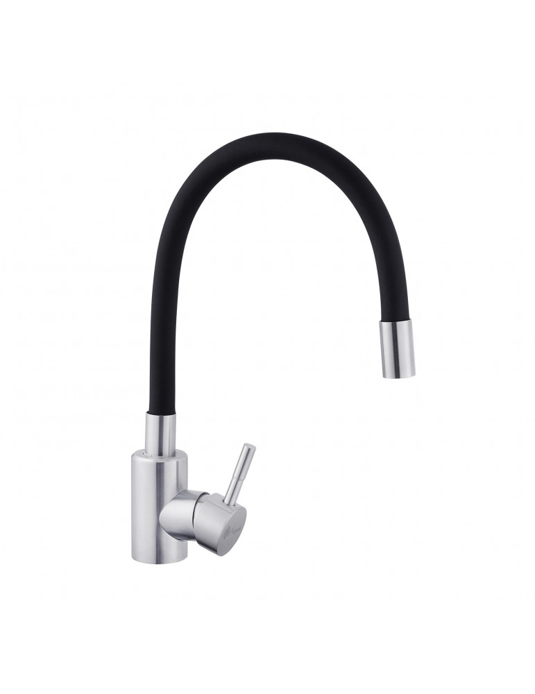 Змішувач для кухні з гнучким виливом Agua Acero - INOX035NS-1 | купити | SilverGoose.com.ua.com.ua