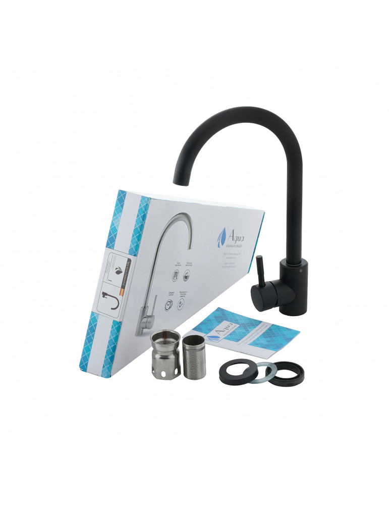 Змішувач для кухні Agua Acero - INOX035NM | купити | SilverGoose.com.ua.com.ua