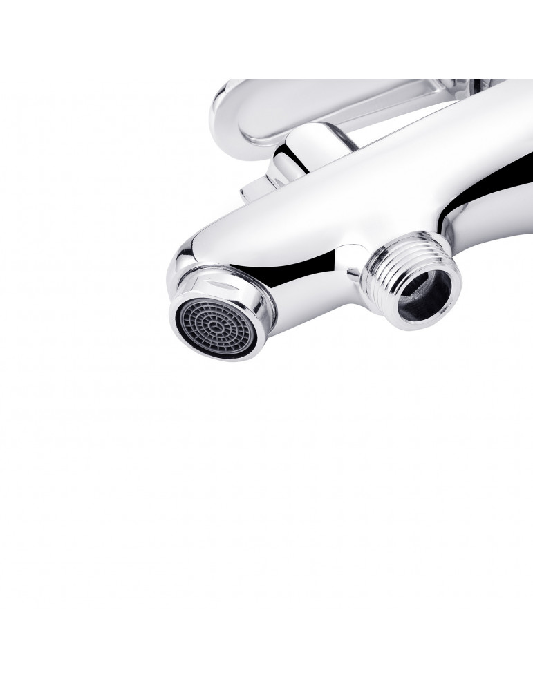 Змішувач для раковини Kroner KRM Elbe - C015 з гігієнічним душем | купити | SilverGoose.com.ua.com.ua