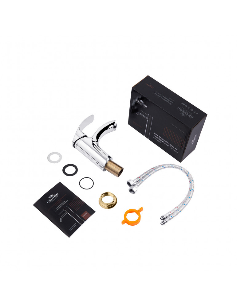 Змішувач для раковини Kroner KRP Konstante - C010A | купити | SilverGoose.com.ua.com.ua