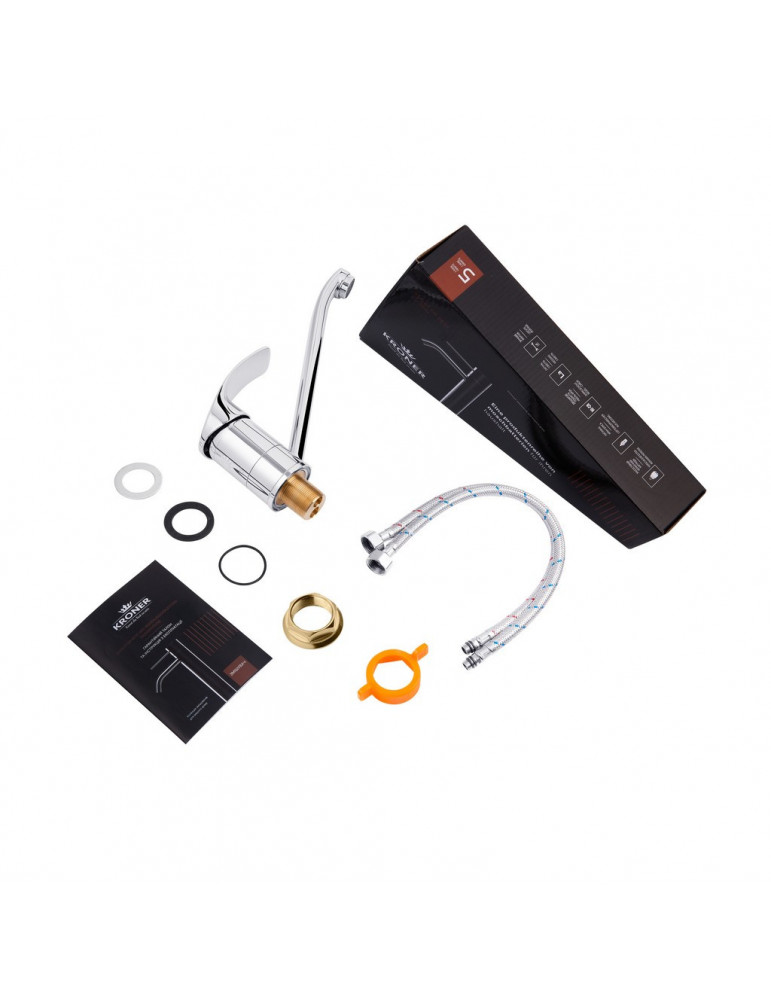 Змішувач для кухні Kroner KRP Konstante - C030 | купити | SilverGoose.com.ua.com.ua