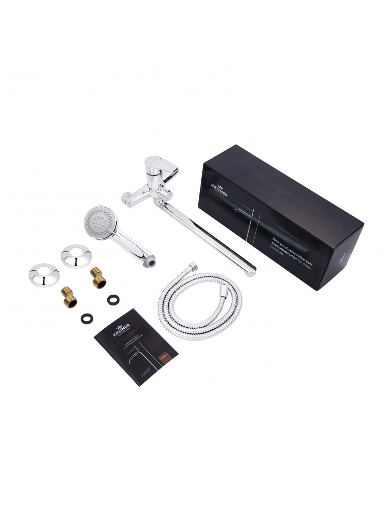 Змішувач для ванни Kroner KRP Brocken - C070 | купити | SilverGoose.com.ua.com.ua