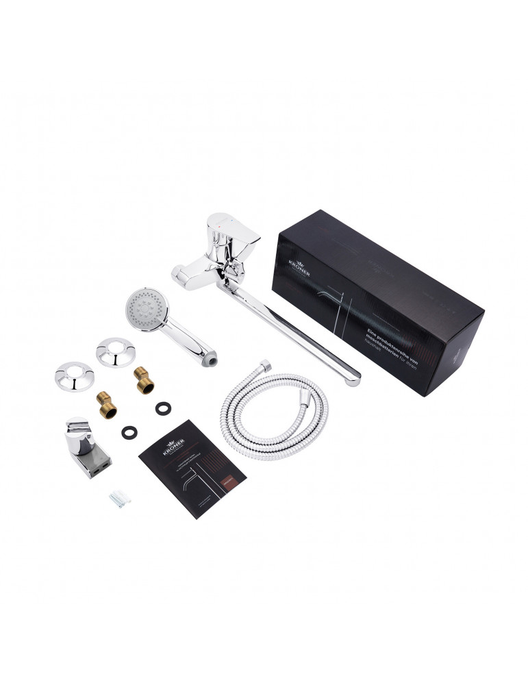 Змішувач для ванни Kroner KRP Enzo - C070 | купити | SilverGoose.com.ua.com.ua