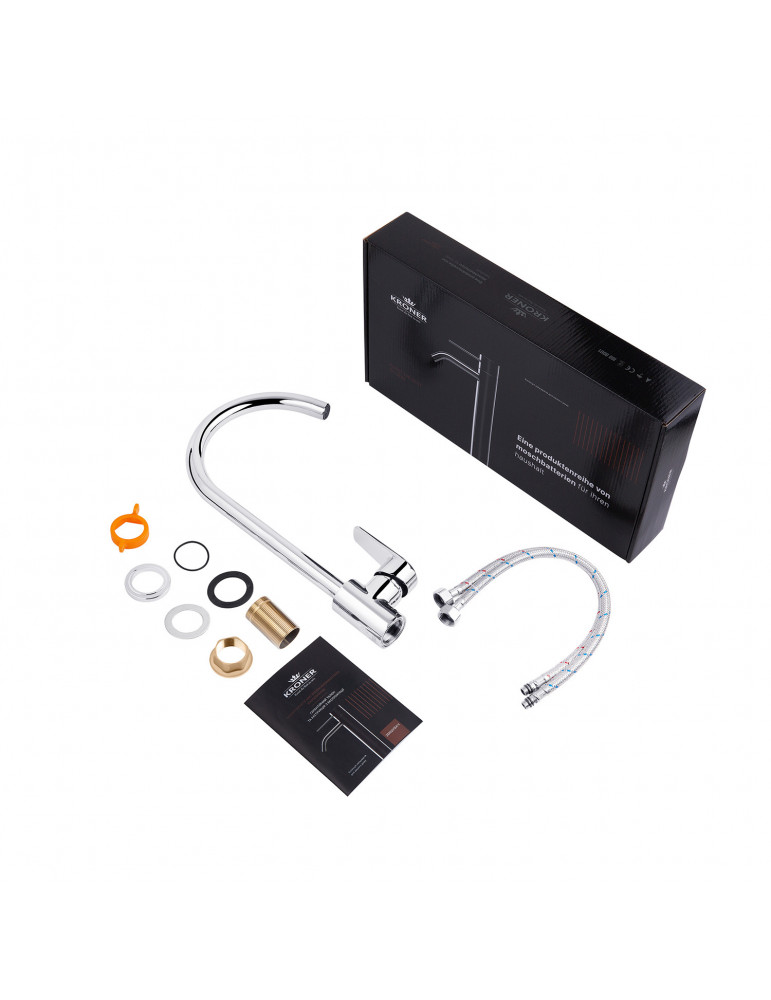 Змішувач для кухні Kroner KRP Eifel - C030 | купити | SilverGoose.com.ua.com.ua